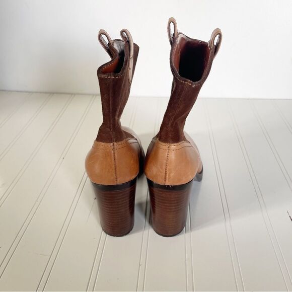 Ralph Lauren Brown Heeled Boots - Picture 4 of 7